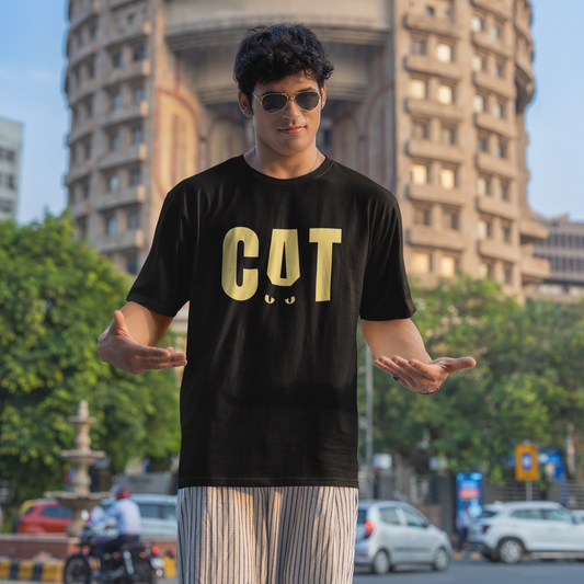 Cat Eye Black Tshirt